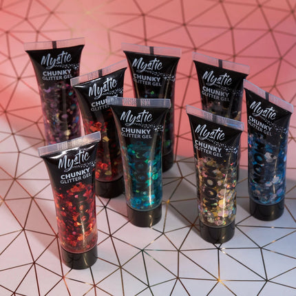 Moon Glitter Mystic Chunky Glitter Gel Frozen 12ml van Moon Creations koop je bij Partywinkel