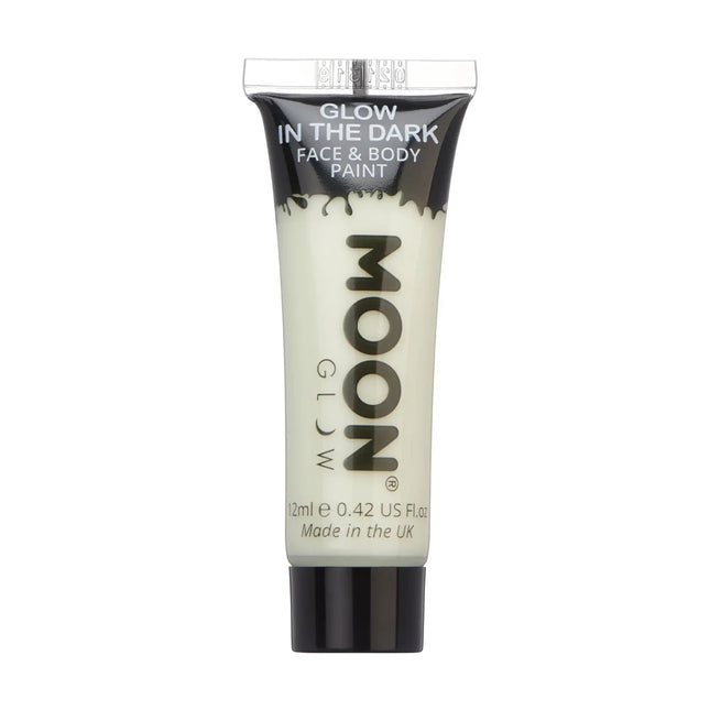 Moon Glow Glow in the Dark Face Paint Invisible 12ml van Moon Creations koop je bij Partywinkel