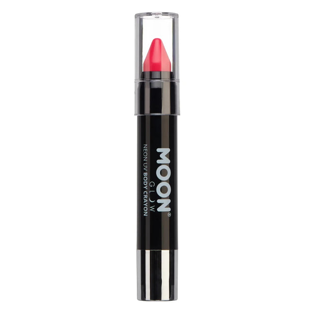 Moon Glow Intense Neon UV Body Crayons Intense Pink 3.2g van Moon Creations koop je bij Partywinkel