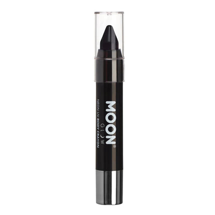 Moon Glow Pastel Neon UV Body Crayons Black 3.2g van Moon Creations koop je bij Partywinkel
