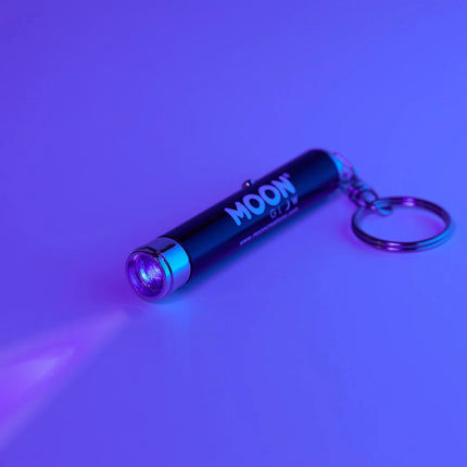 Moon Glow UV Lampje Sleutelhanger van Moon Creations koop je bij Partywinkel