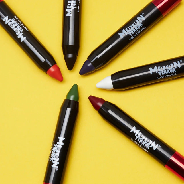 Moon Terror Halloween Body Crayons Blood Red 3.2g van Moon Creations koop je bij Partywinkel