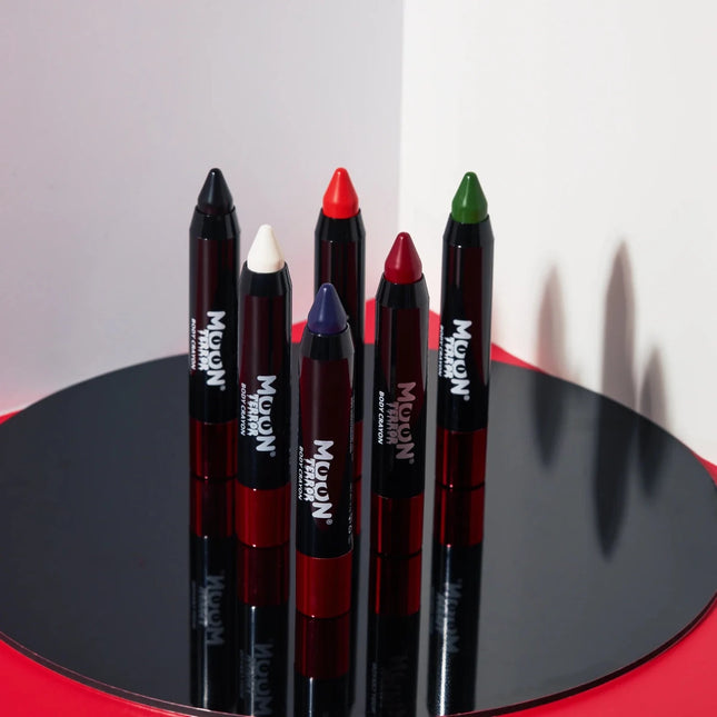 Moon Terror Halloween Body Crayons Blood Red 3.2g van Moon Creations koop je bij Partywinkel