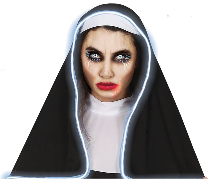 Moordenaar Non Halloween Kostuum Dames L van Fiestas Guirca koop je bij Partywinkel