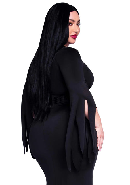 Morticia Jurk Zwart Dames Immortal Beauty Leg Avenue van Leg Avenue koop je bij Partywinkel