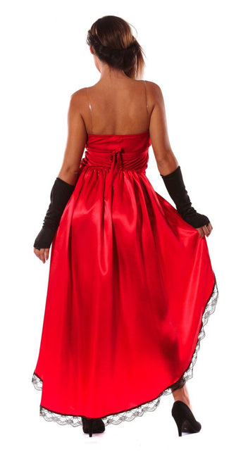 Moulin Rouge Jurk Rood van Fiestas Guirca koop je bij Partywinkel