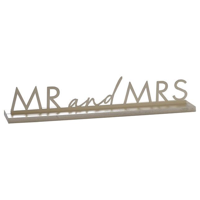 Mr And Mrs Tafeldecoratie van Ginger Ray koop je bij Partywinkel