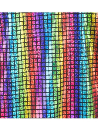 Rainbow Disco Sleeveless Vest for Men