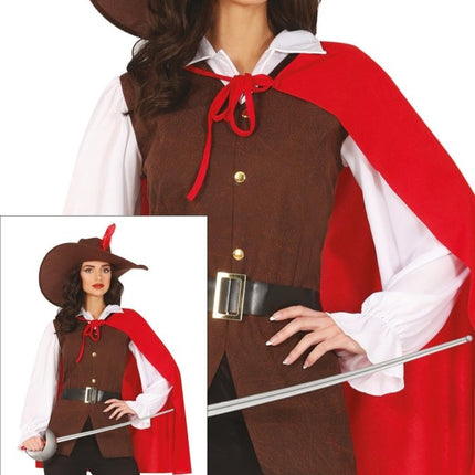 Musketier Kostuum Dames van Fiestas Guirca koop je bij Partywinkel