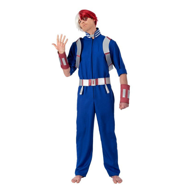 Shoto Todoroki Kostuum Heren 4 delig van CHAKS koop je bij Partywinkel