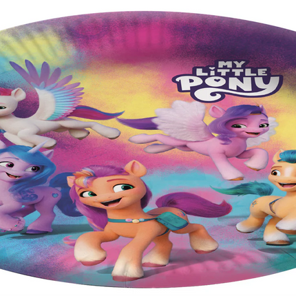 My Little Pony Plates, 23 cm, Set of 8