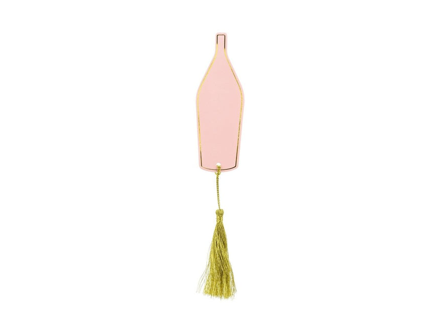 Naamkaartjes Flesje 16cm 6st van Partydeco koop je bij Partywinkel