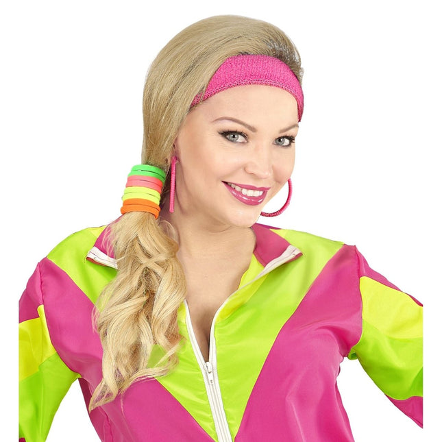 Neon 80S Haarbandjes Gekleurd van Widmann koop je bij Partywinkel
