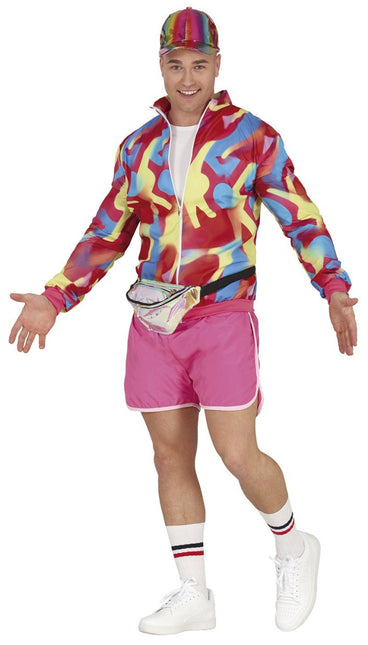 Neon 80S Kostuum Gekleurd Heren van Fiestas Guirca koop je bij Partywinkel