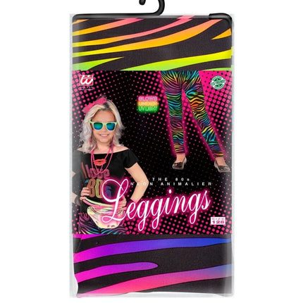 Neon 80S Legging Meisje van Widmann koop je bij Partywinkel