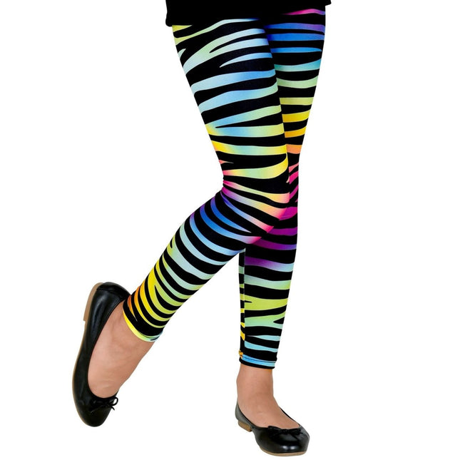 Neon 80S Legging Meisje van Widmann koop je bij Partywinkel
