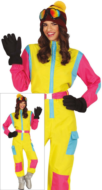 Neon 80S Skipak Geel Dames van Fiestas Guirca koop je bij Partywinkel