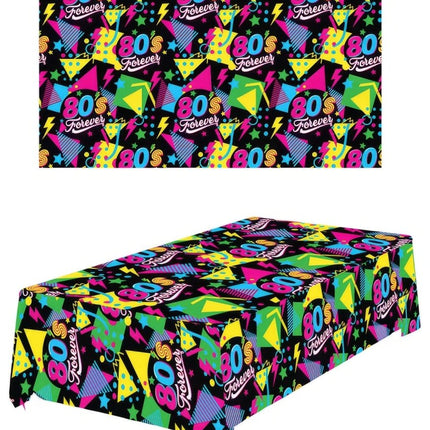 Neon 80S Tafelkleed 2,74m van Fiestas Guirca koop je bij Partywinkel