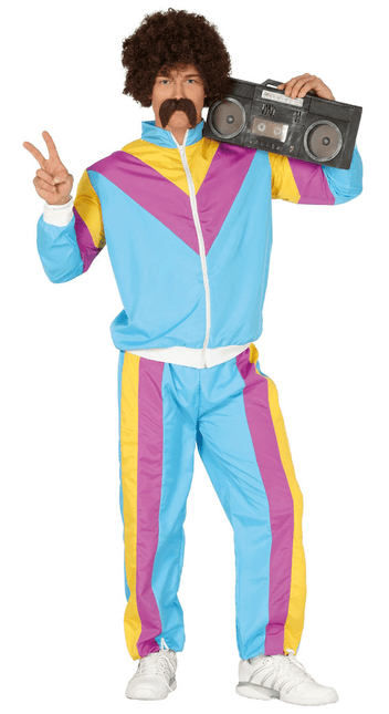 Neon 80S Trainingspak Fout van Fiestas Guirca koop je bij Partywinkel