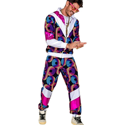 Neon 80S Trainingspak Fout Disco van Widmann koop je bij Partywinkel