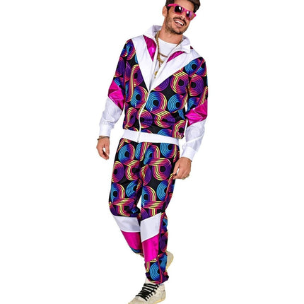 Neon 80S Trainingspak Fout Disco van Widmann koop je bij Partywinkel