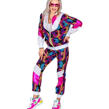 Neon 80S Trainingspak Fout Disco van Widmann koop je bij Partywinkel