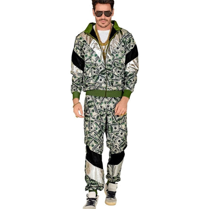 Neon 80S Trainingspak Fout Dollar van Widmann koop je bij Partywinkel