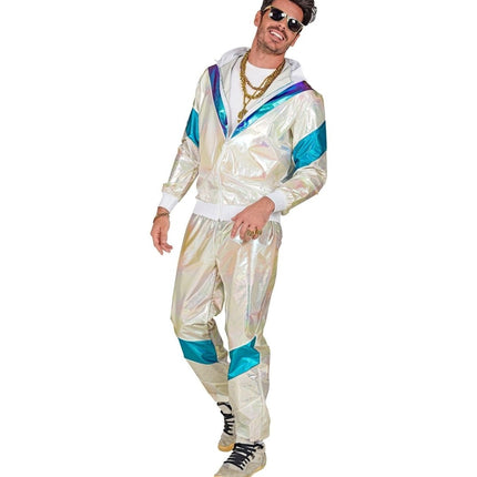 Neon 80S Trainingspak Fout Parelmoer van Widmann koop je bij Partywinkel