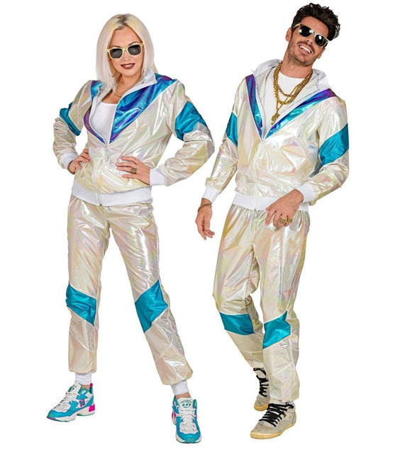 Neon 80S Trainingspak Fout Parelmoer van Widmann koop je bij Partywinkel