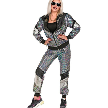 Neon 80S Trainingspak Fout Reflecterend van Widmann koop je bij Partywinkel