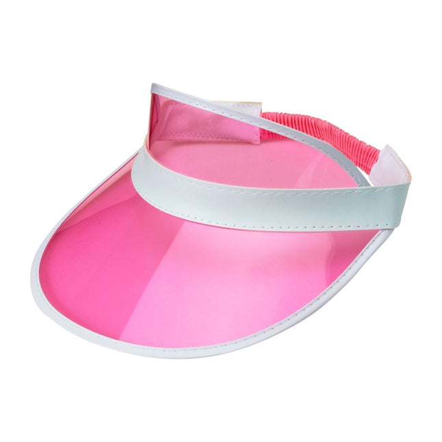 Neon 80S Zonneklep Roze van Widmann koop je bij Partywinkel