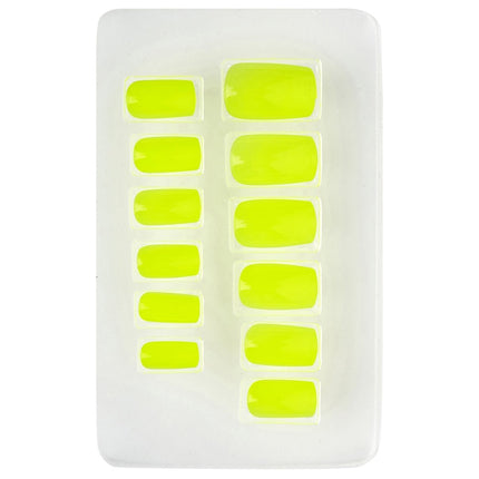 Neon Gele Nepnagels van Widmann koop je bij Partywinkel