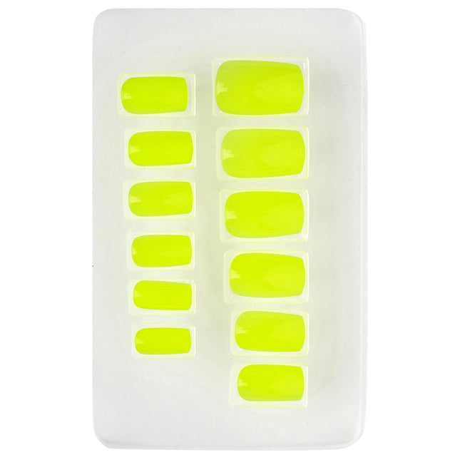 Neon Gele Nepnagels van Widmann koop je bij Partywinkel