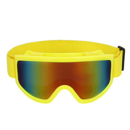 Neon Gele Skibril van Boland koop je bij Partywinkel
