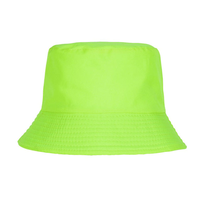 Neon Groene Bucket Hat Uv van Boland koop je bij Partywinkel