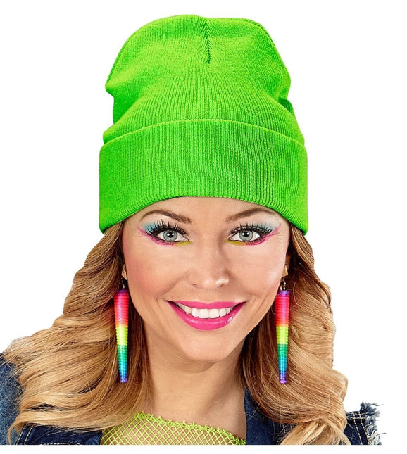 Neon Groene Muts van Widmann koop je bij Partywinkel