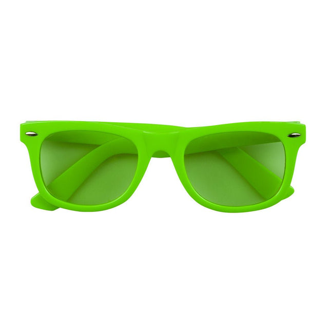 Neon Groene Partybril van Boland koop je bij Partywinkel