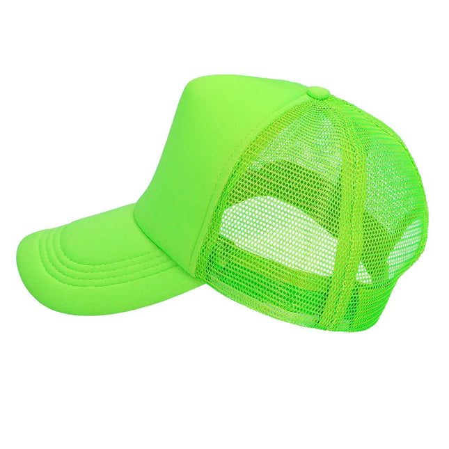 Neon Groene Pet Verstelbaar van Boland koop je bij Partywinkel