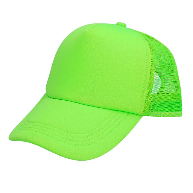 Neon Groene Pet Verstelbaar van Boland koop je bij Partywinkel