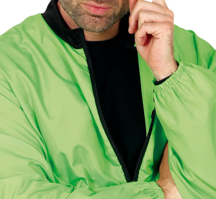 Neon Groene Trainingspak Fout Heren 2 delig van Fiestas Guirca koop je bij Partywinkel