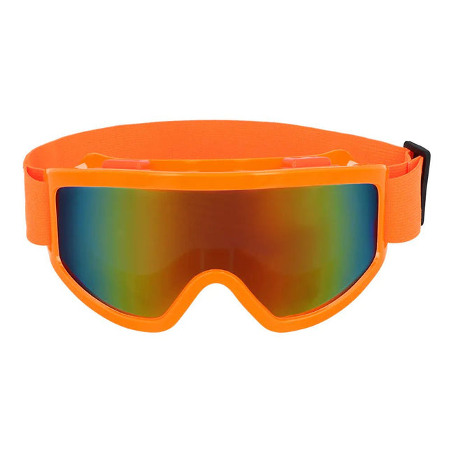 Neon Oranje Skibril van Boland koop je bij Partywinkel