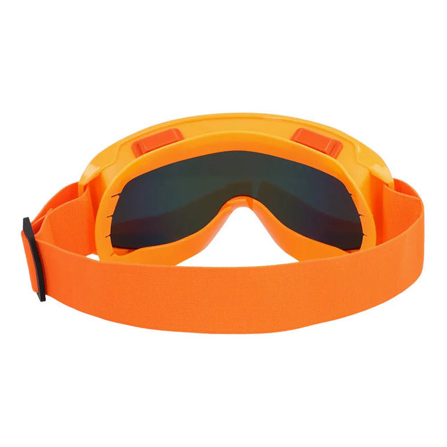 Neon Oranje Skibril van Boland koop je bij Partywinkel