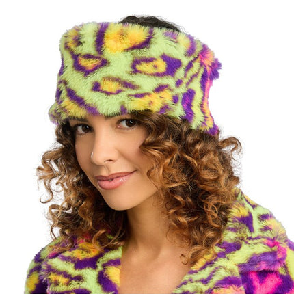 Neon Multicolor Headband, One Size