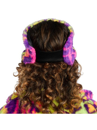Neon Multicolor Headband, One Size