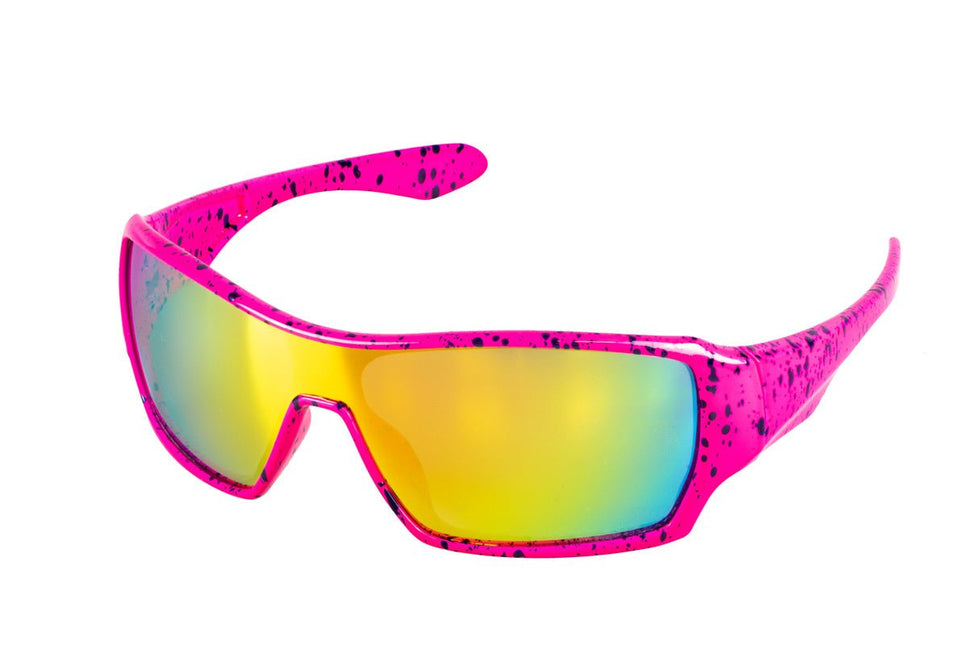 Neon Roze Bril 80'S van Wilbers & Wilbers koop je bij Partywinkel