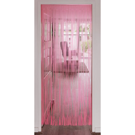 Neon Roze Deurgordijn 2m van Boland koop je bij Partywinkel