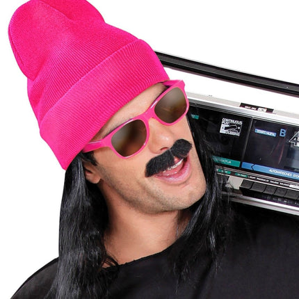 Neon Roze Muts van Widmann koop je bij Partywinkel