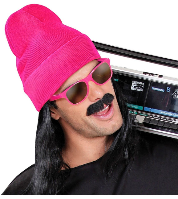 Neon Roze Muts van Widmann koop je bij Partywinkel