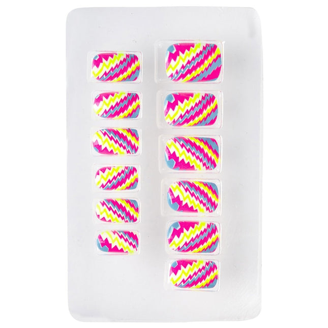 Neon Roze Nepnagels van Widmann koop je bij Partywinkel