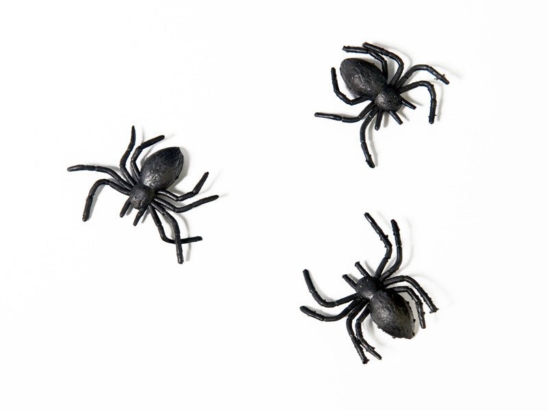 Nep Spinnen 3cm 10st van Partydeco koop je bij Partywinkel
